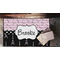 Paris Bonjour and Eiffel Tower Door Mat - LIFESTYLE (Lrg)