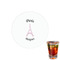 Paris Bonjour and Eiffel Tower Drink Topper - XSmall - Single with Drink