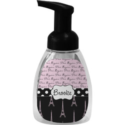 Paris Bonjour and Eiffel Tower Foam Soap Bottle (Personalized)