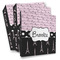 Paris Bonjour and Eiffel Tower Full Wrap Binders - PARENT/MAIN