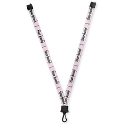 Paris Bonjour and Eiffel Tower Lanyard (Personalized)