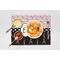 Paris Bonjour and Eiffel Tower Linen Placemat - Lifestyle (single)