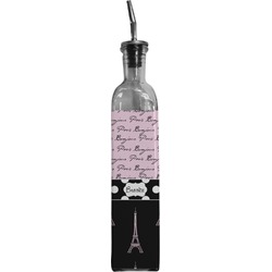 Paris Bonjour and Eiffel Tower Oil Dispenser Bottle (Personalized)