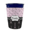 Paris Bonjour and Eiffel Tower Party Cup Sleeves - without bottom - FRONT (on cup)