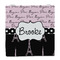 Paris Bonjour and Eiffel Tower Party Favor Gift Bag - Gloss - Front