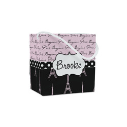 Paris Bonjour and Eiffel Tower Party Favor Gift Bags - Matte (Personalized)