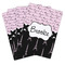 Paris Bonjour and Eiffel Tower Playing Cards - Hand Back View