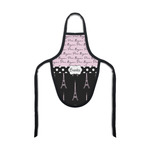 Paris Bonjour and Eiffel Tower Bottle Apron (Personalized)