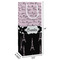 Paris Bonjour and Eiffel Tower Wine Gift Bag - Dimensions