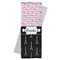 Paris Bonjour and Eiffel Tower Yoga Mat Towel with Yoga Mat