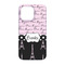 Paris Bonjour and Eiffel Tower iPhone 13 Case - Back