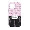 Paris Bonjour and Eiffel Tower iPhone 13 Mini Tough Case - Back