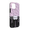 Paris Bonjour and Eiffel Tower iPhone 13 Tough Case - Angle