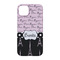 Paris Bonjour and Eiffel Tower iPhone 14 Case - Back