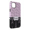 Paris Bonjour and Eiffel Tower iPhone 14 Pro Max Tough Case - Angle