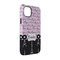 Paris Bonjour and Eiffel Tower iPhone 14 Pro Tough Case - Angle