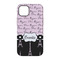 Paris Bonjour and Eiffel Tower iPhone 14 Pro Tough Case - Back