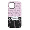 Paris Bonjour and Eiffel Tower iPhone 15 Pro Tough Case - Back