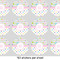 Girly Girl 1" Multipurpose Round Labels - Sheet