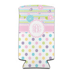 Girly Girl Can Cooler (tall 12 oz) (Personalized)