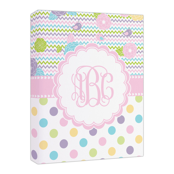 Custom Girly Girl Canvas Print - 16x20 (Personalized)