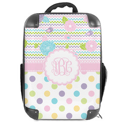 Girly Girl Hard Shell Backpack (Personalized)