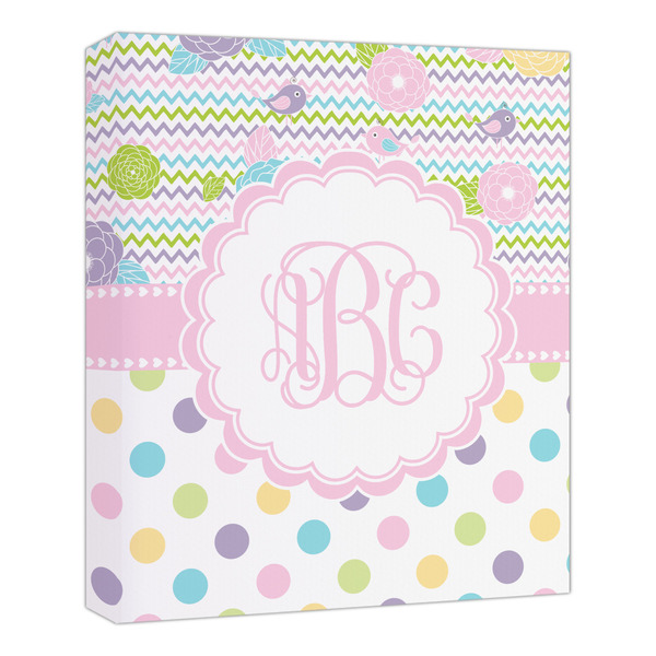 Custom Girly Girl Canvas Print - 20x24 (Personalized)