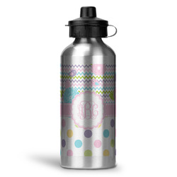 Girly Girl Water Bottle - Aluminum - 20 oz (Personalized)
