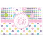 Girly Girl Woven Mat (Personalized)