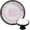 Girly Girl Black Custom Cabinet Knob (Front and Side)