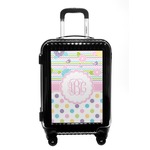 Girly Girl Carry On Hard Shell Suitcase (Personalized)