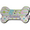 Girly Girl Ceramic Flat Ornament - Bone Front & Back Double Print