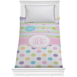 Girly Girl Comforter - Twin XL (Personalized)