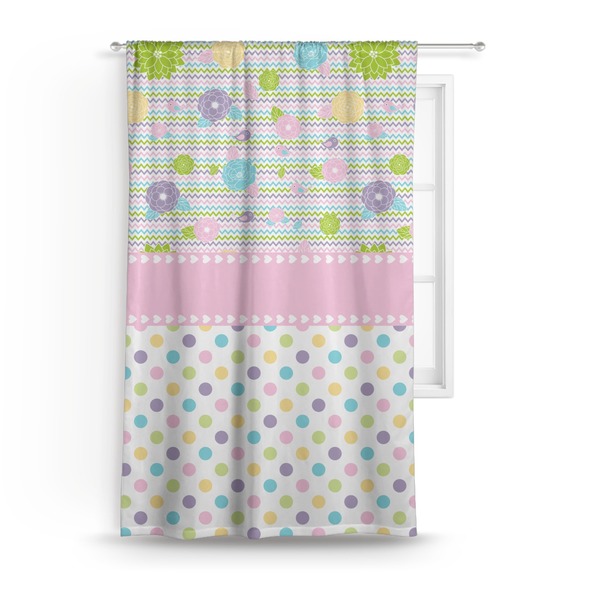 Custom Girly Girl Curtain