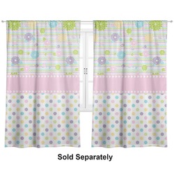Girly Girl Curtain Panel - Custom Size