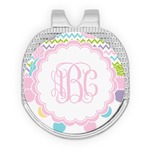 Girly Girl Golf Ball Marker - Hat Clip - Silver