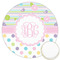 Girly Girl Icing Circle - Large - Front