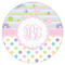 Girly Girl Icing Circle - Medium - Single