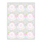 Girly Girl Icing Circle - Small - Set of 12