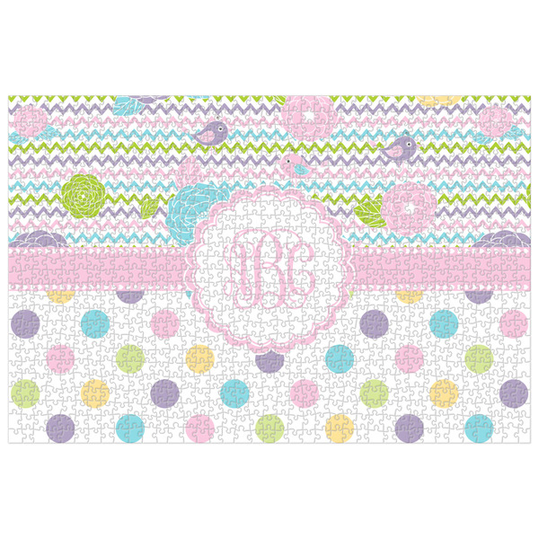 Custom Girly Girl Jigsaw Puzzle - 1000-piece (Personalized)