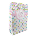 Girly Girl Large Gift Bag (Personalized)