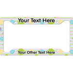 Girly Girl License Plate Frame (Personalized)