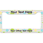 Girly Girl License Plate Frame - Style B (Personalized)