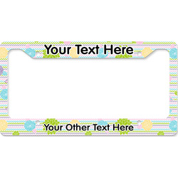 Girly Girl License Plate Frame - Style B (Personalized)