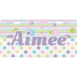 Girly Girl Front License Plate (Personalized)