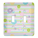 Girly Girl Light Switch Cover (2 Toggle Plate)