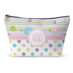 Girly Girl Makeup Bag - Small - 8.5"x4.5" (Personalized)