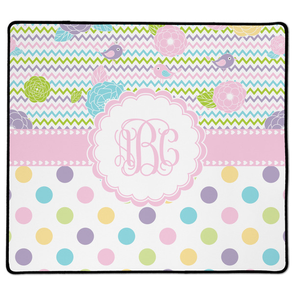Custom Girly Girl XL Gaming Mouse Pad - 18" x 16" (Personalized)