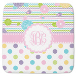 Girly Girl Memory Foam Bath Mat - 48"x48" (Personalized)