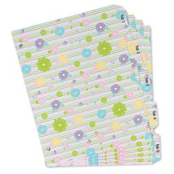 Girly Girl Binder Tab Divider Set (Personalized)